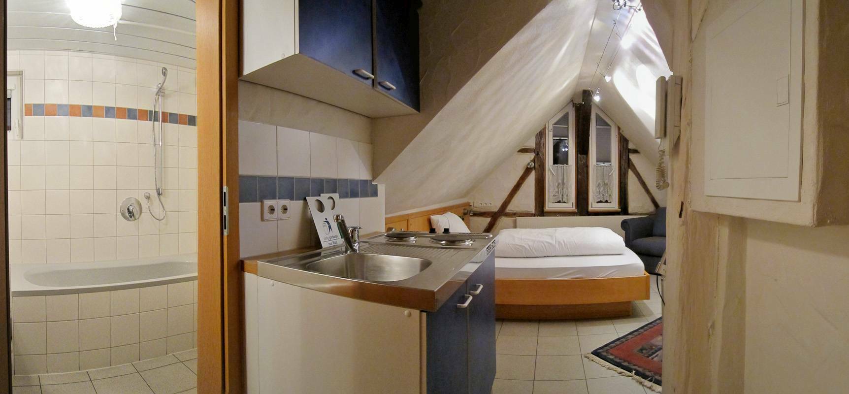 Dreikoenig Apart otel Crailsheim Oda fotoğraf